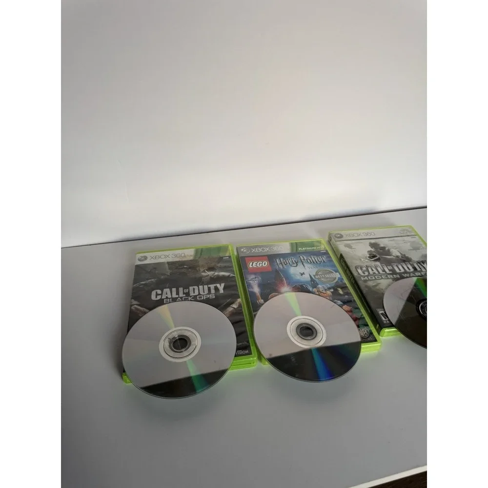Xbox 360 Game Bundle Call of Duty Black Ops MW4 + LEGO Harry Potter Tested